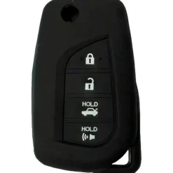 Silicone Protective Key Fob Cover For Toyota 4 Buttons Flipkey Remote