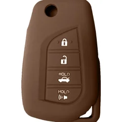 Silicone Protective Key Fob Cover For Toyota 4 Buttons Flipkey Remote