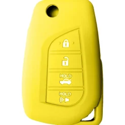 Silicone Protective Key Fob Cover For Toyota 4 Buttons Flipkey Remote