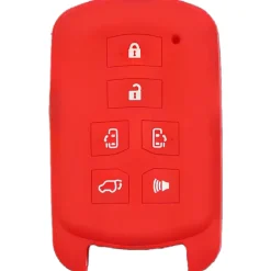 Silicone Protective Key Fob Cover For Toyota 6 Buttons Smart Key Remote