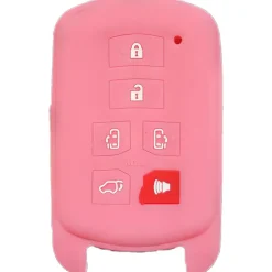 Silicone Protective Key Fob Cover For Toyota 6 Buttons Smart Key Remote