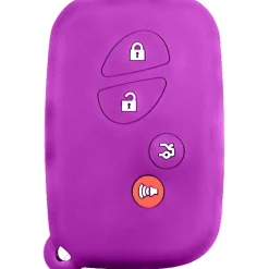 Silicone Protective Key Fob Cover For Lexus 4 Buttons Smart Key Remote