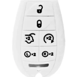 Silicone Protective Key Fob Cover For Dodge/Chrysler/Jeep 6 Buttons Fobik