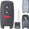 Suzuki 3 Buttons Replacement Case Shell for PN: 37172-64J00, FCC: KBRTS003