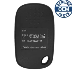 2004 Suzuki Grand Vitara Remote FCC ID: OUCG8D-246S-A PN: 37182-50J10