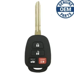 2015 Toyota Camry Remote Head Key G Chip FCC: HYQ12BDM PN: 89070-06420