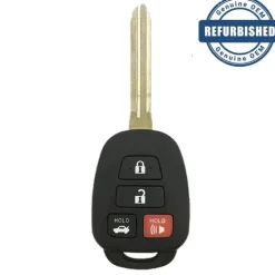 2016 Toyota Camry Remote Head Key G Chip FCC: HYQ12BDM PN: 89070-06420