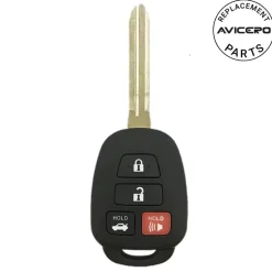 2016 Toyota Camry Remote Head Key G Chip FCC: HYQ12BDM PN: 89070-06420