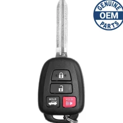 2016 Toyota Camry Remote Head Key PN: 89070-02880, 89070-06421