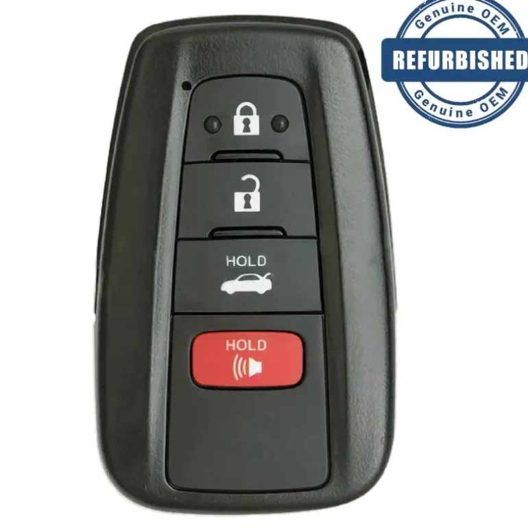 2024 Toyota Camry Smart Key Fob PN: 89904-06220, 89904-06240
