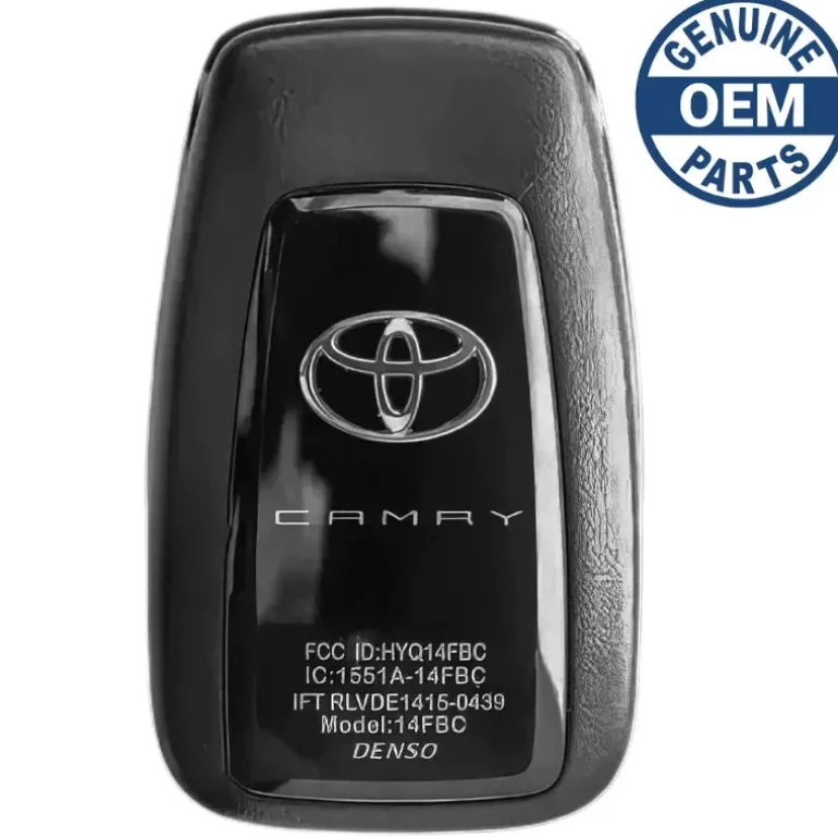 2023 Toyota Camry Smart Key Fob PN: 89904-06220, 89904-06240