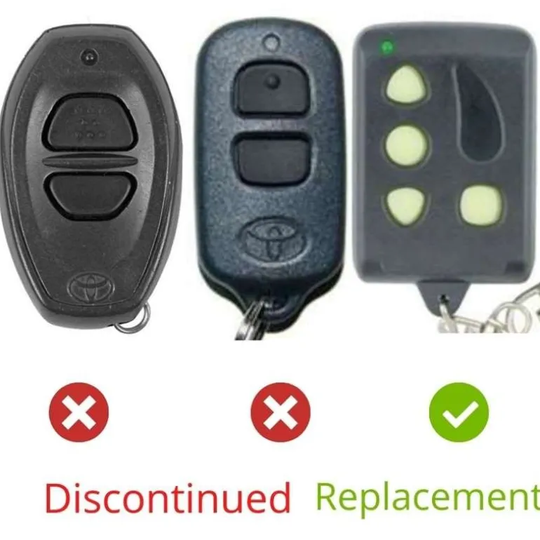1998 Toyota Celica Grey Dealer Installed Keyless Entry Remote BAB237131-022 PT398-07101 08191-00871