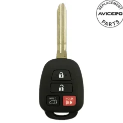 2018 Toyota Highlander Remote Head Key PN: 89070-0R100, 89070-0R101, 89070-0C060
