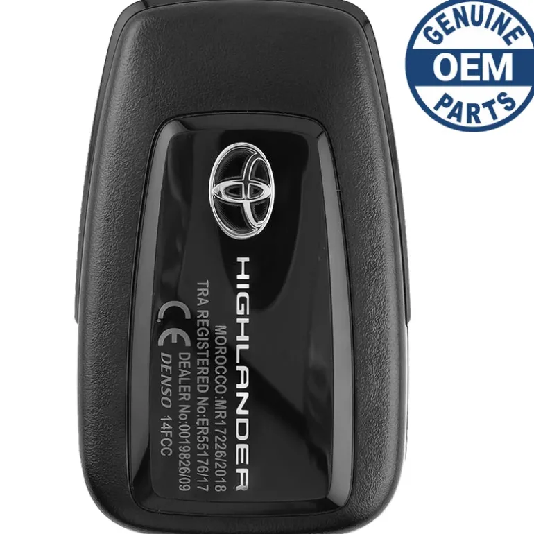 2021 Toyota Highlander Smart Key Remote PN: 8990H-0E360