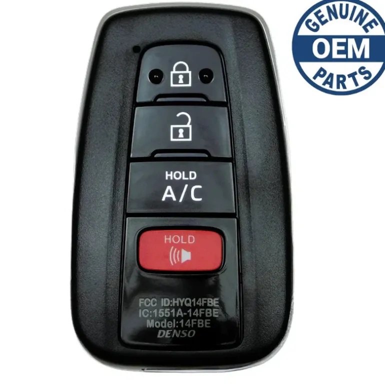 2018 Toyota Prius Prime Smart Key Fob PN: 89904-47460