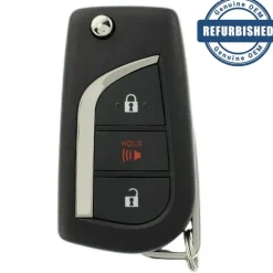 2020 Toyota RAV4 Flipkey Remote PN: 89070-0R380, 89070-0R300
