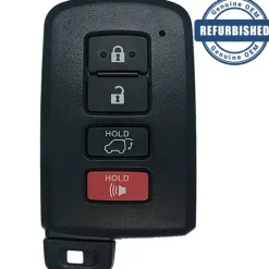 2018 Toyota RAV4 Smart Key Fob PN: 89904-0R080
