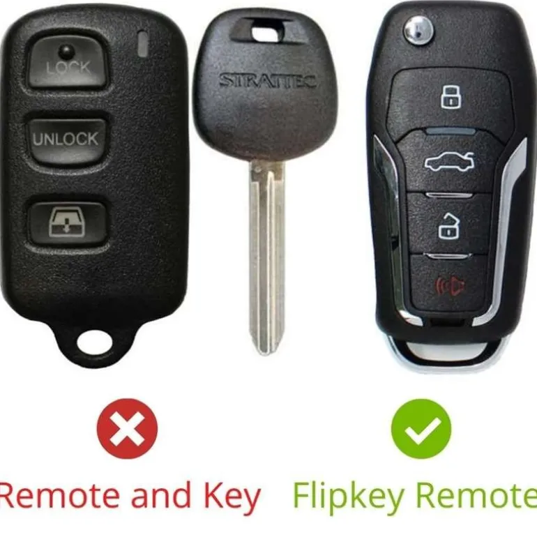 2004 Toyota Sequoia Port-Installed Keyless Entry Remote ELVATDD ELVAT1B