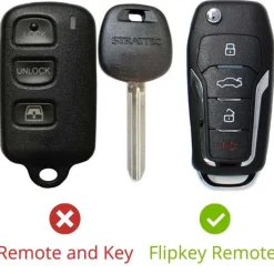 2005 Toyota Sequoia Port-Installed Keyless Entry Remote ELVATDD ELVAT1B