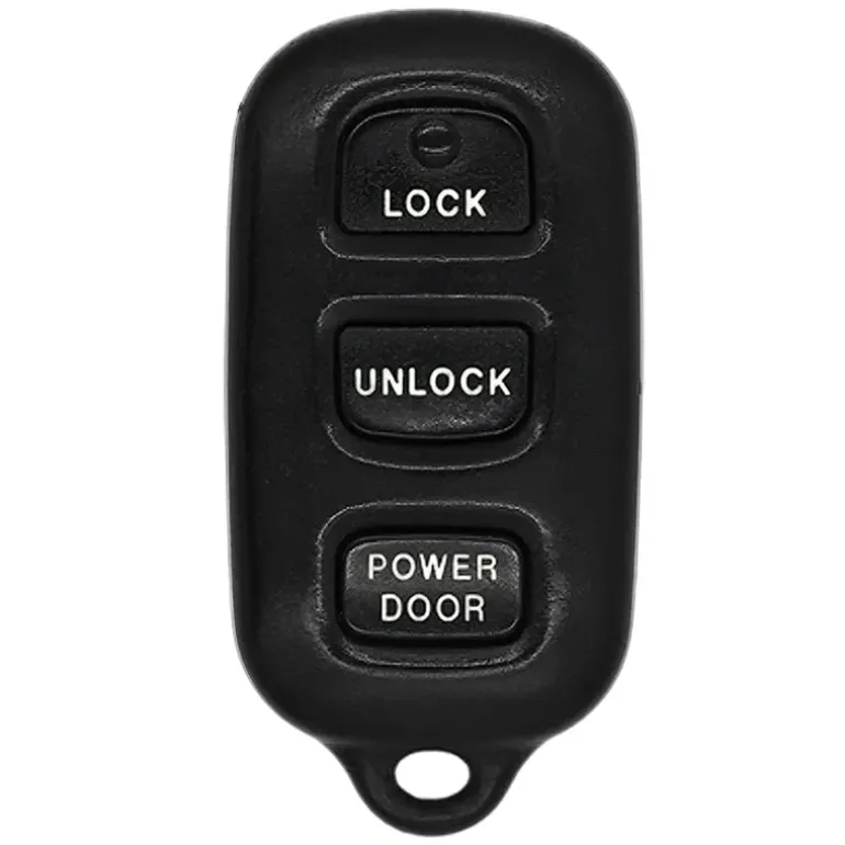 2001 Toyota Sienna Remote GQ43VT14T 89742-08050 with 1 Power Sliding Door