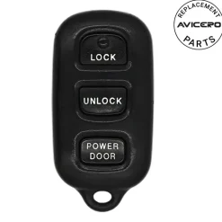 2001 Toyota Sienna Remote GQ43VT14T 89742-08050 with 1 Power Sliding Door