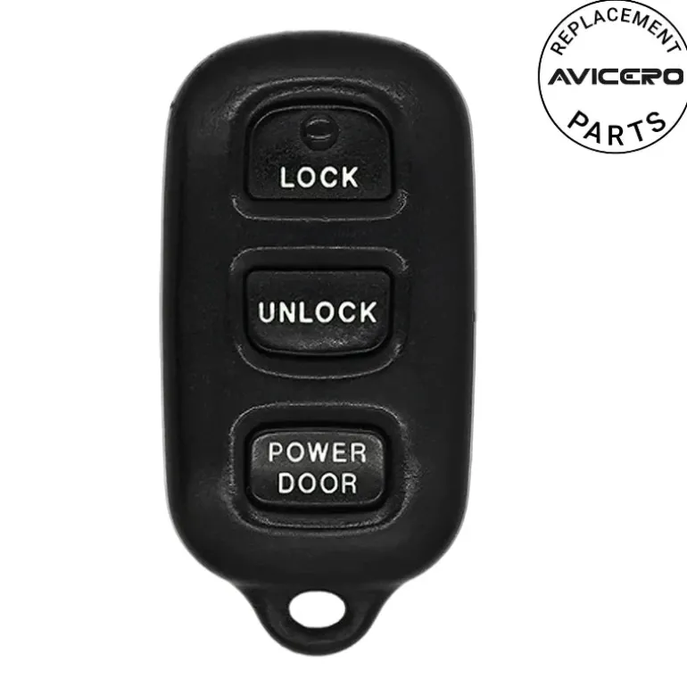 2001 Toyota Sienna Remote GQ43VT14T 89742-08050 with 1 Power Sliding Door