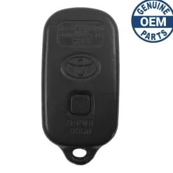 2001 Toyota Sienna Remote PN: 89742-08070 GQ43VT14T 4 Button Dual Sliding Doors