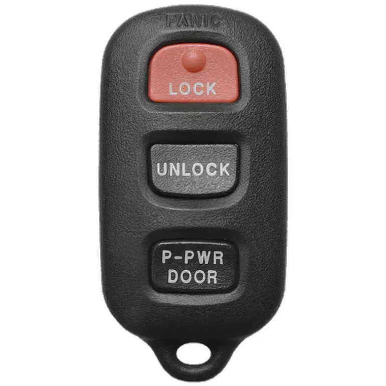 2001 Toyota Sienna Remote PN: 89742-08070 GQ43VT14T 4 Button Dual Sliding Doors