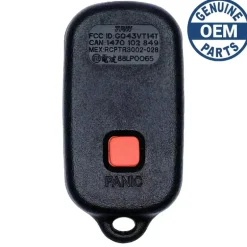 1999 Toyota Solara Remote PN: 89742-06010