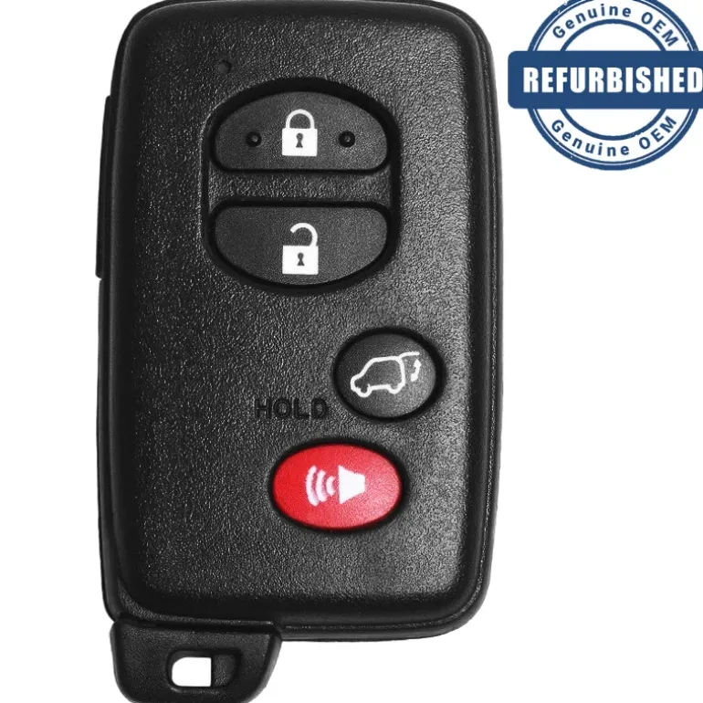 2013 Toyota Venza Smart Key Fob PN: 89904-0T060