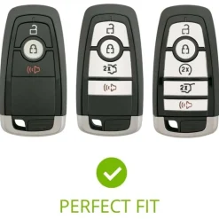 TPU Key Fob Cover For Ford 5 Buttons Smart Key Remote