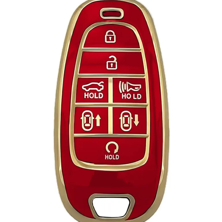 TPU Key Fob Cover For Hyundai 7 Buttons TQ8-FOB-4F28