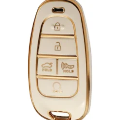 TPU Key Fob Cover For Hyundai 5 Buttons TQ8-FOB-4F27