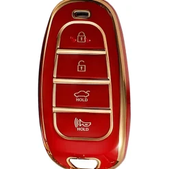 TPU Key Fob Cover For Hyundai 4 Buttons TQ8-FOB-4F20