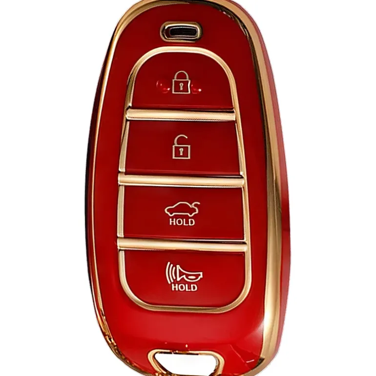TPU Key Fob Cover For Hyundai 4 Buttons TQ8-FOB-4F20