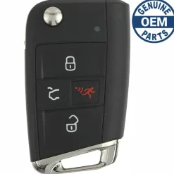 2019 Volkswagen Golf Flipkey Remote PN: 5G6 959 752 BM