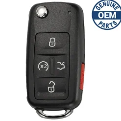 2011 Volkswagen Golf Flipkey Remote PN: 561837-202-D FCC: NBG010206T