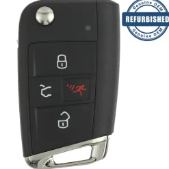 2020 Volkswagen Jetta Flipkey Remote PN: 5G6 959 752 BM